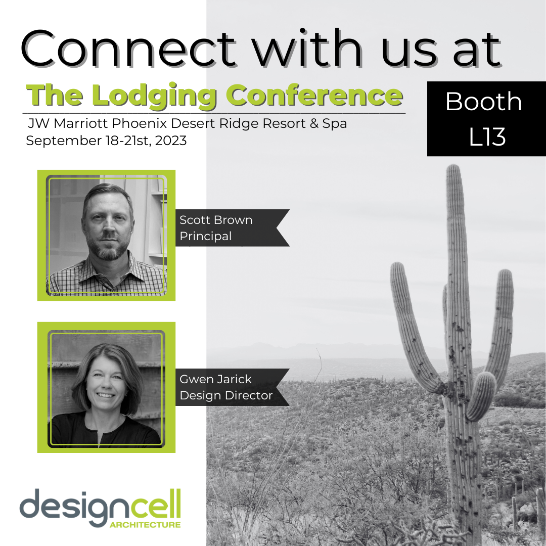 Meet DesignCell at the Lodging Conference, Sept. 18-21 in Phoenix