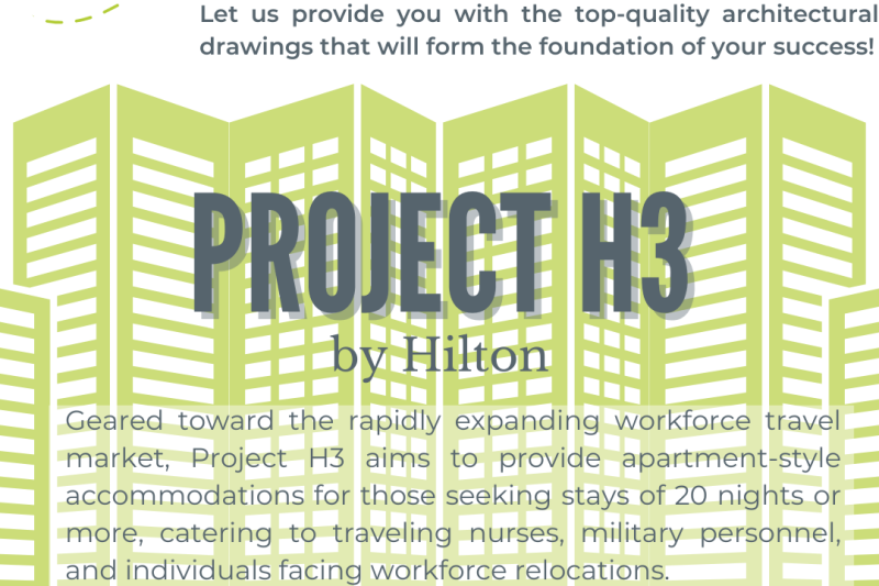 DesignCell Architecture - Project H3 Hotel Developer Opportunity: LivSmart Studios by Hilton (Previously Project H3) Offers New Build Opportunities